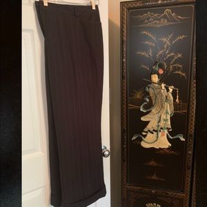 Lane Bryant Pinstriped Suit Pant 24 Short